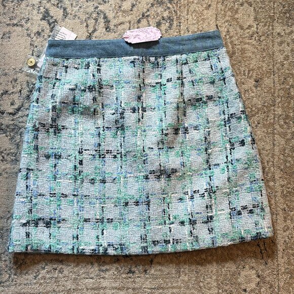 Nanette Nanette Lepore Womens Tweed Skirt- Small - Picture 5 of 6